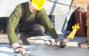 Panks Bridge flat roof construction